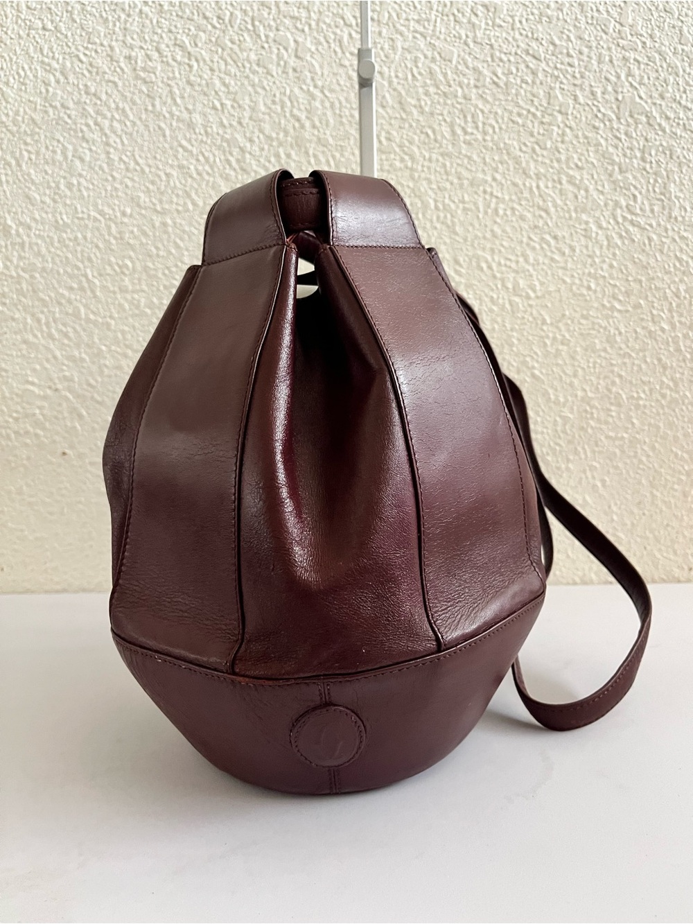 Vintage Cartier bucket shoulder bag